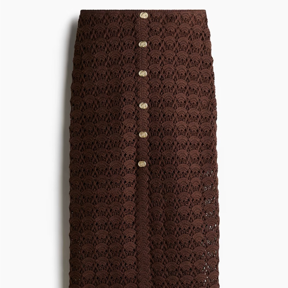 H&M Edition sold out crochet skirt